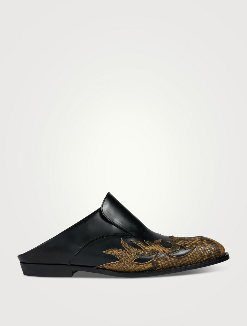 DRIES VAN NOTEN 23SS Cowboy Mules - sfgeep.org