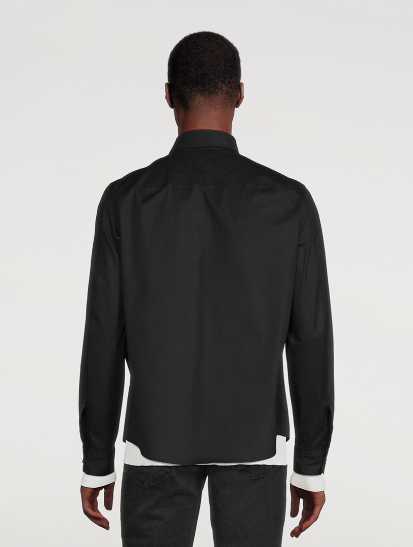 Cotton Stretch Overshirt