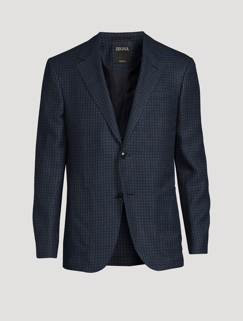 Linen Wool And Silk Jacket
