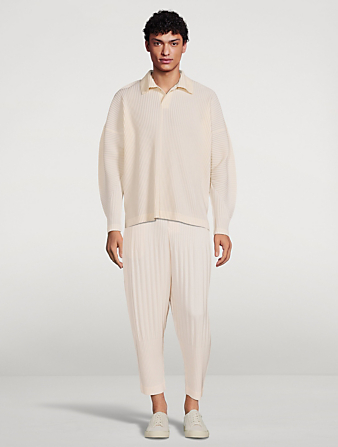 HOMME PLISSÉ ISSEY MIYAKE Mc February Tapered Pants  White
