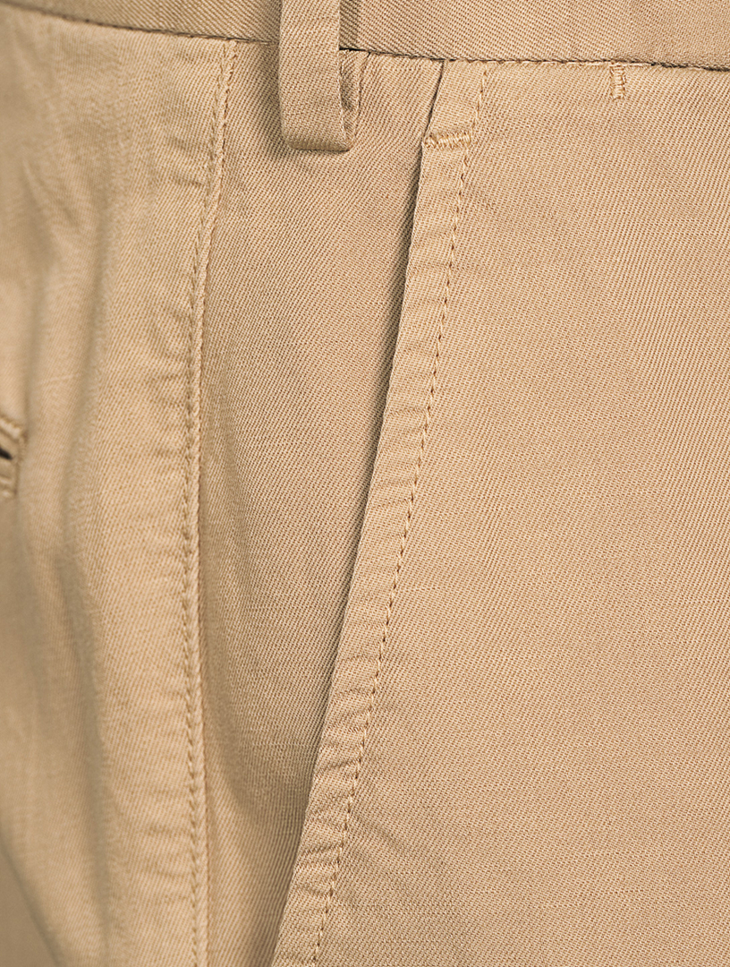 “HOLT RENFREW” Tencel × Cotton Trousers ZEGNA Cotton And Linen Chino Pants | Holt Renfrew