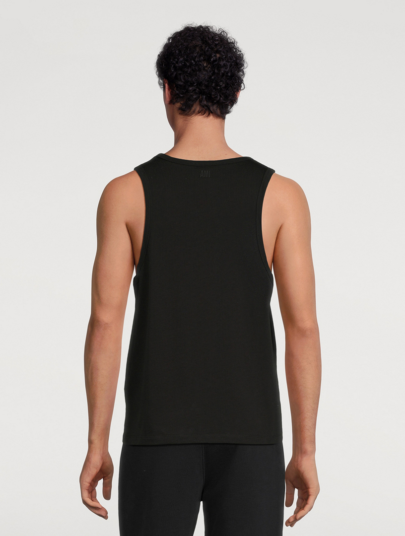 AMI PARIS Ami de Coeur Organic Cotton Tank Top | Holt Renfrew