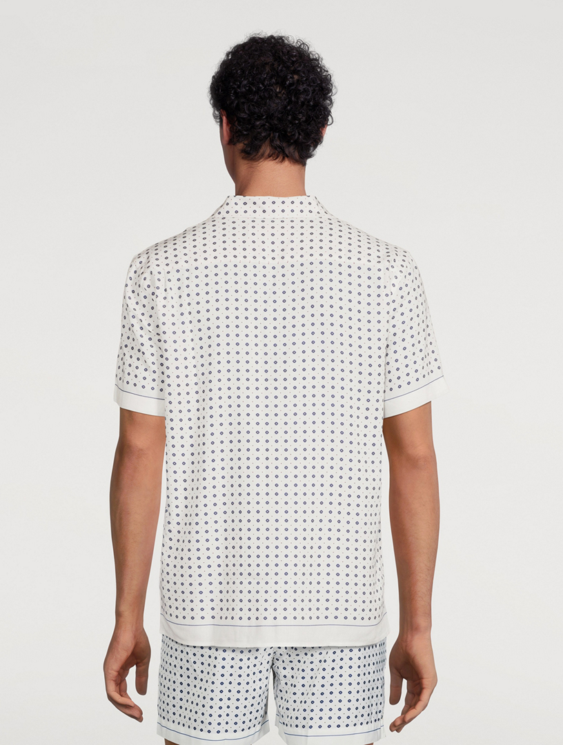 Hibbert Cravat Capri-Collar Shirt