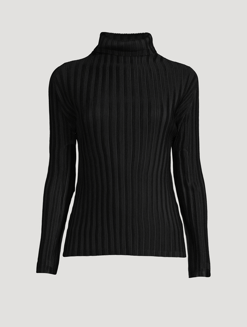 PLEATS PLEASE ISSEY MIYAKE Rib Pleats Basics Top | Holt Renfrew