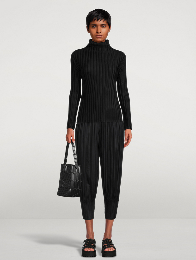 PLEATS PLEASE RIB PLEATS トップス RIB PLEATS BASICS – ISSEY MIYAKE ONLINE STORE
