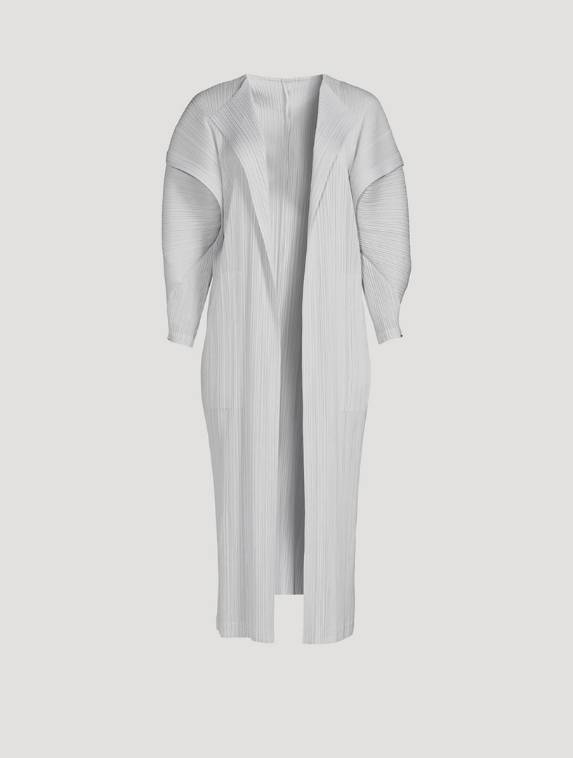 Pleats Please Issey Miyake Gray Monthly Colors January Jacket Pleats Please  Issey Miyake