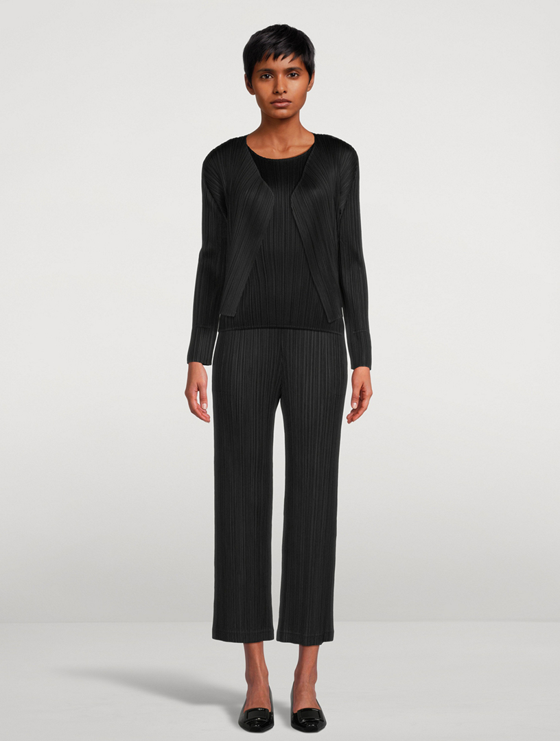 PLEATS PLEASE ISSEY MIYAKE Basics Short-Sleeve Top | Holt Renfrew