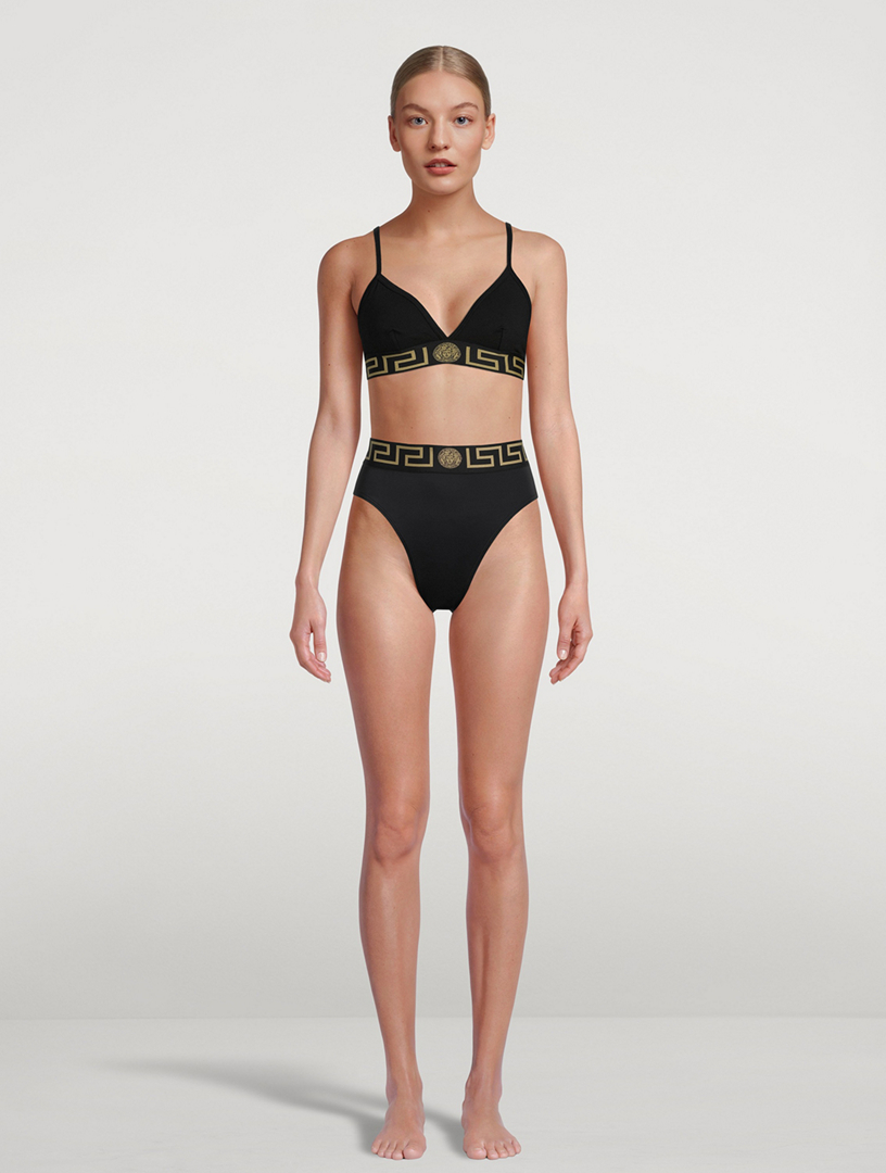 Greca Border bralette, Versace