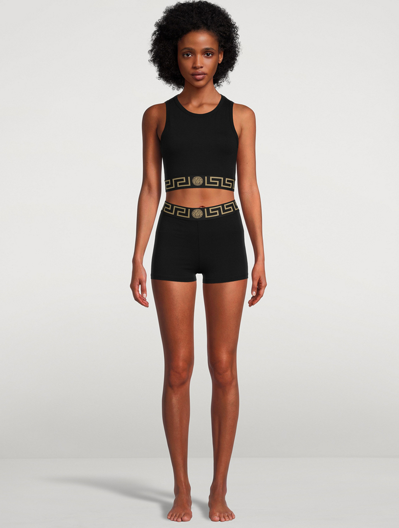 Greca Border Boy Shorts