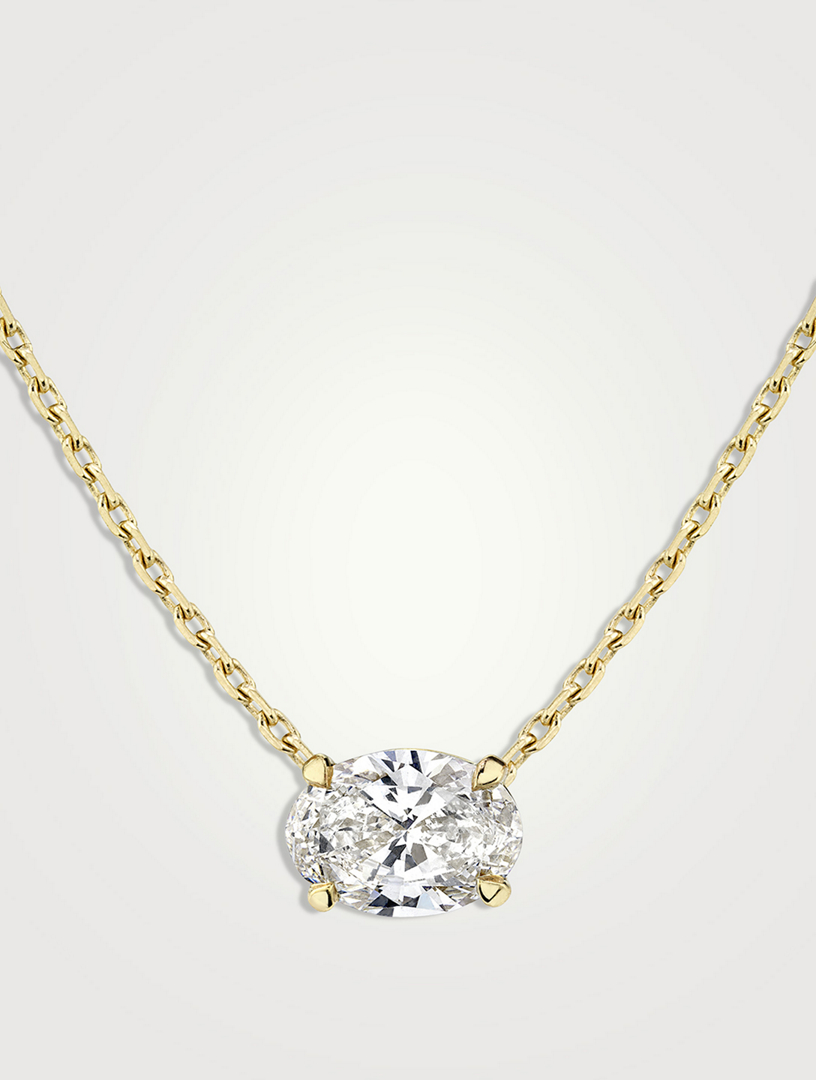 Solitaire Lab-Grown Diamond Necklace | VRAI