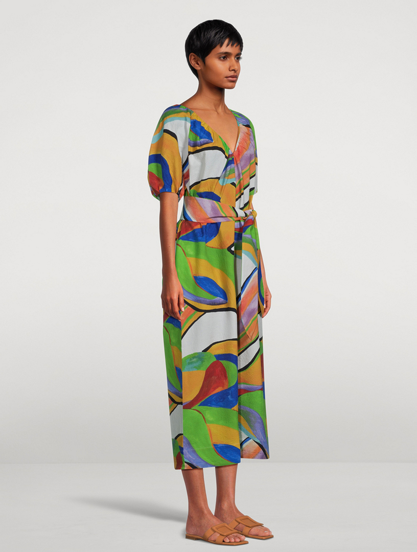 Alora Organic Cotton Cocoon Midi Dress