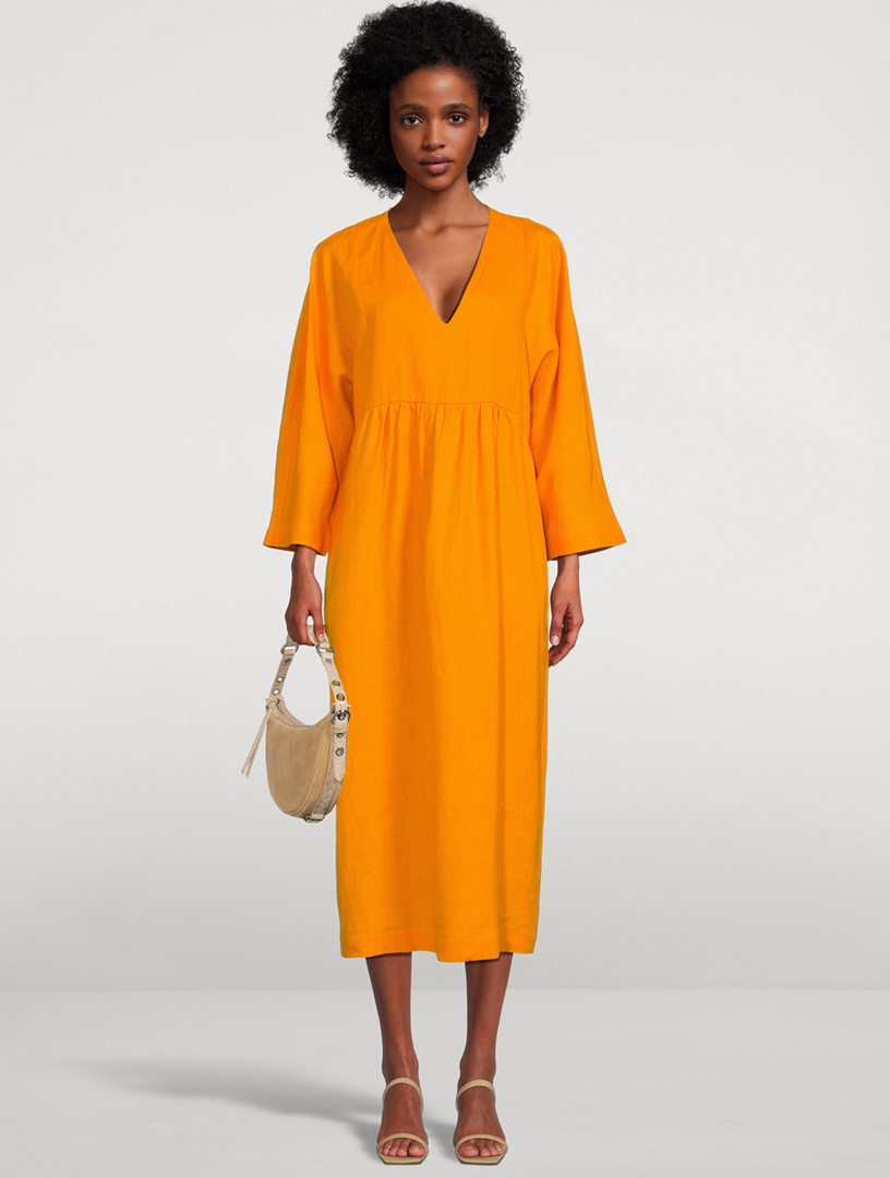 Aviva Hemp Midi Dress