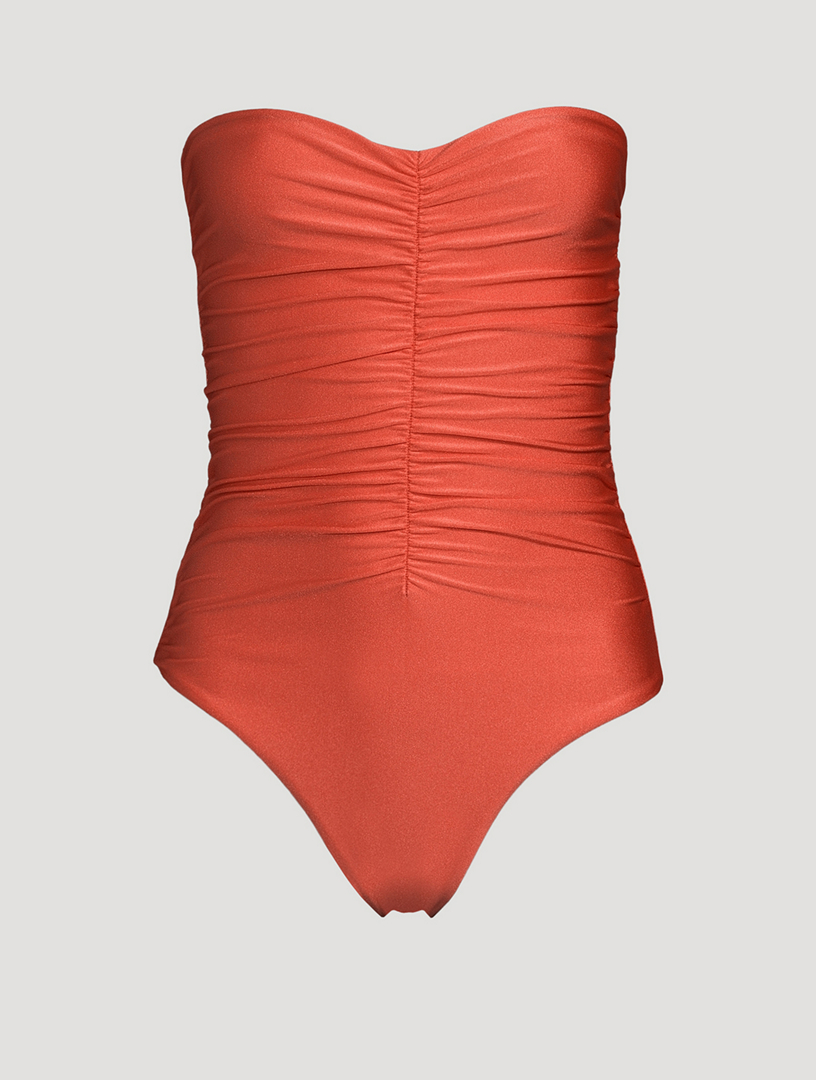 JADE SWIM Yara One-Piece Swimsuit  Orange
