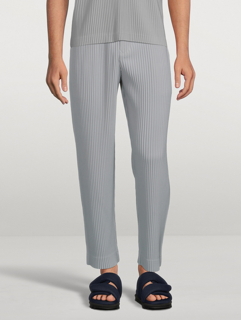 HOMME PLISSÉ ISSEY MIYAKE Basics Straight-Leg Pants | Holt Renfrew