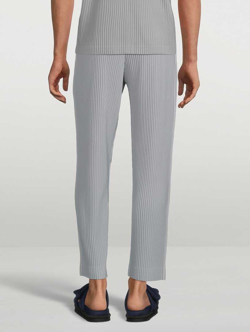 HOMME PLISSÉ ISSEY MIYAKE Basics Straight-Leg Pants | Holt Renfrew