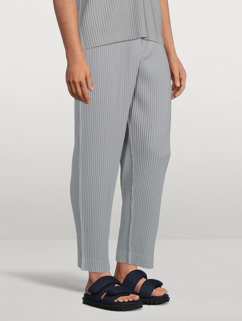 HOMME PLISSÉ ISSEY MIYAKE Basics Straight-Leg Pants | Holt Renfrew