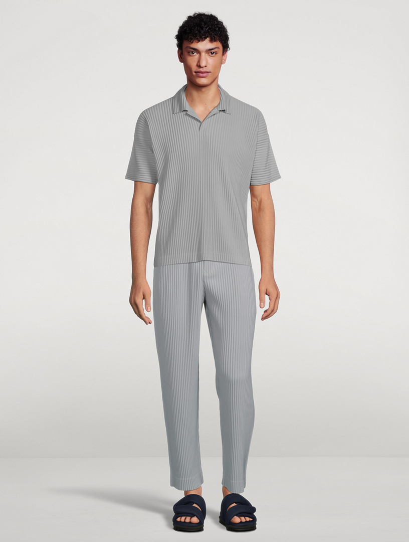HOMME PLISSÉ ISSEY MIYAKE Basics Straight-Leg Pants | Holt Renfrew
