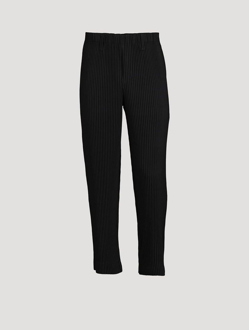 HOMME PLISSÉ ISSEY MIYAKE Basics Straight-Leg Pants | Holt Renfrew