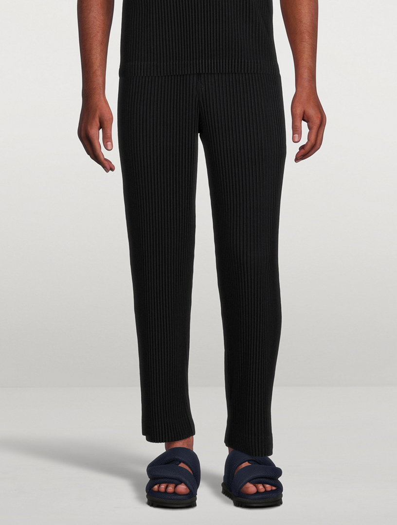 Basics Straight-Leg Pants