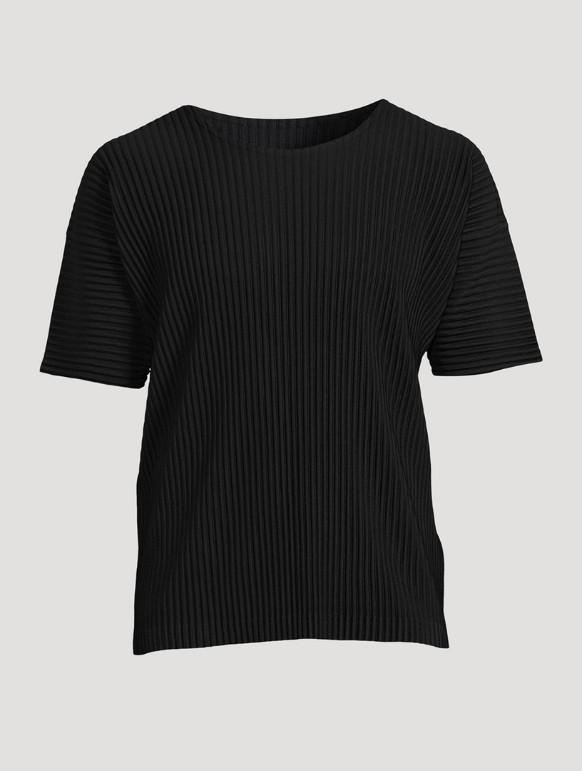 HOMME PLISSÉ ISSEY MIYAKE Basics Pleated T-Shirt | Holt Renfrew