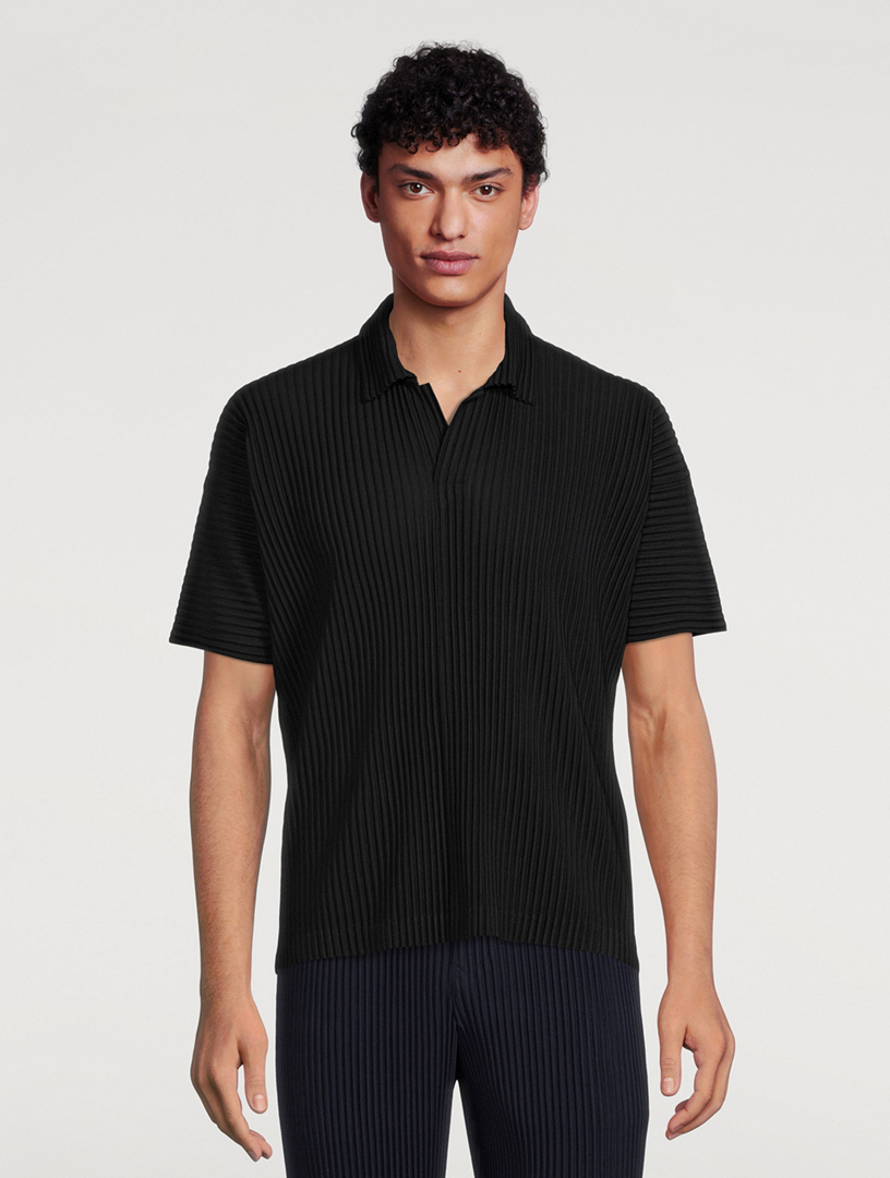 HOMME PLISSÉ ISSEY MIYAKE Basics Polo Shirt | Holt Renfrew