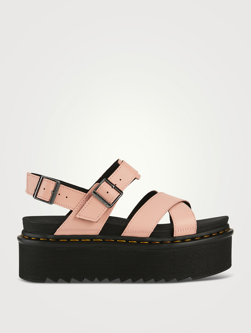 DR. MARTENS Voss II Quad Leather Platform Sandals | Holt Renfrew