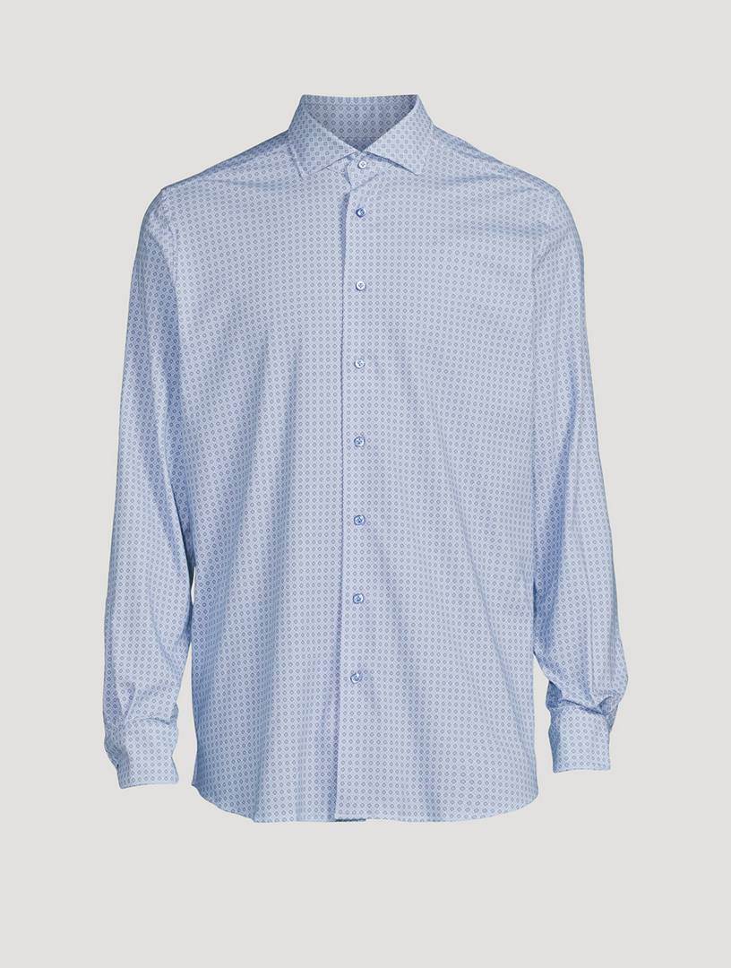 Modern 4Flex Stretch Knit Shirt Floral Print