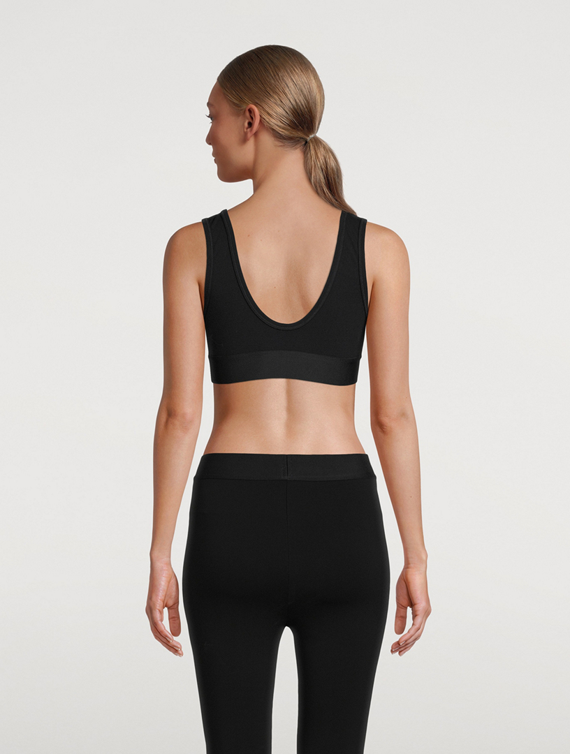 Jersey Logo Band Active Top