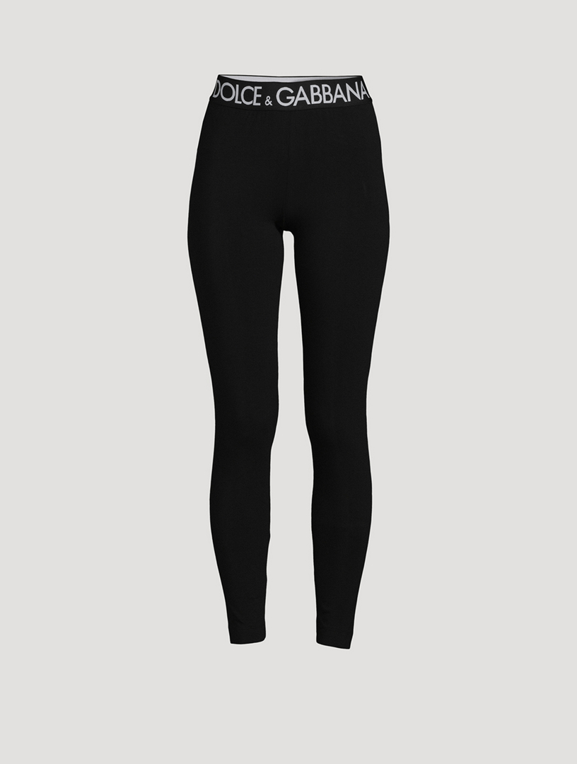 Leggings CALVIN KLEIN JEANS Logo Elastic Milano Black