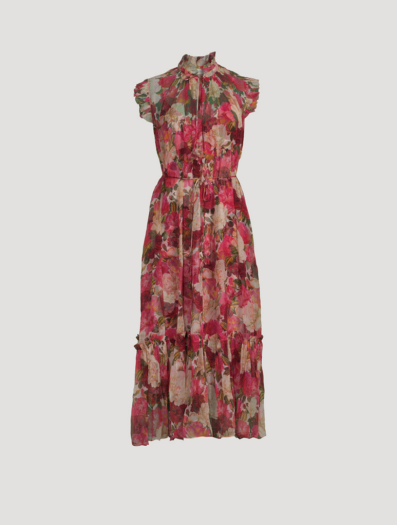 ZIMMERMANNジマーマン wonderland flutter dress ZIMMERMANN Wonderland Flutter Dress In Floral Print | Holt Renfrew