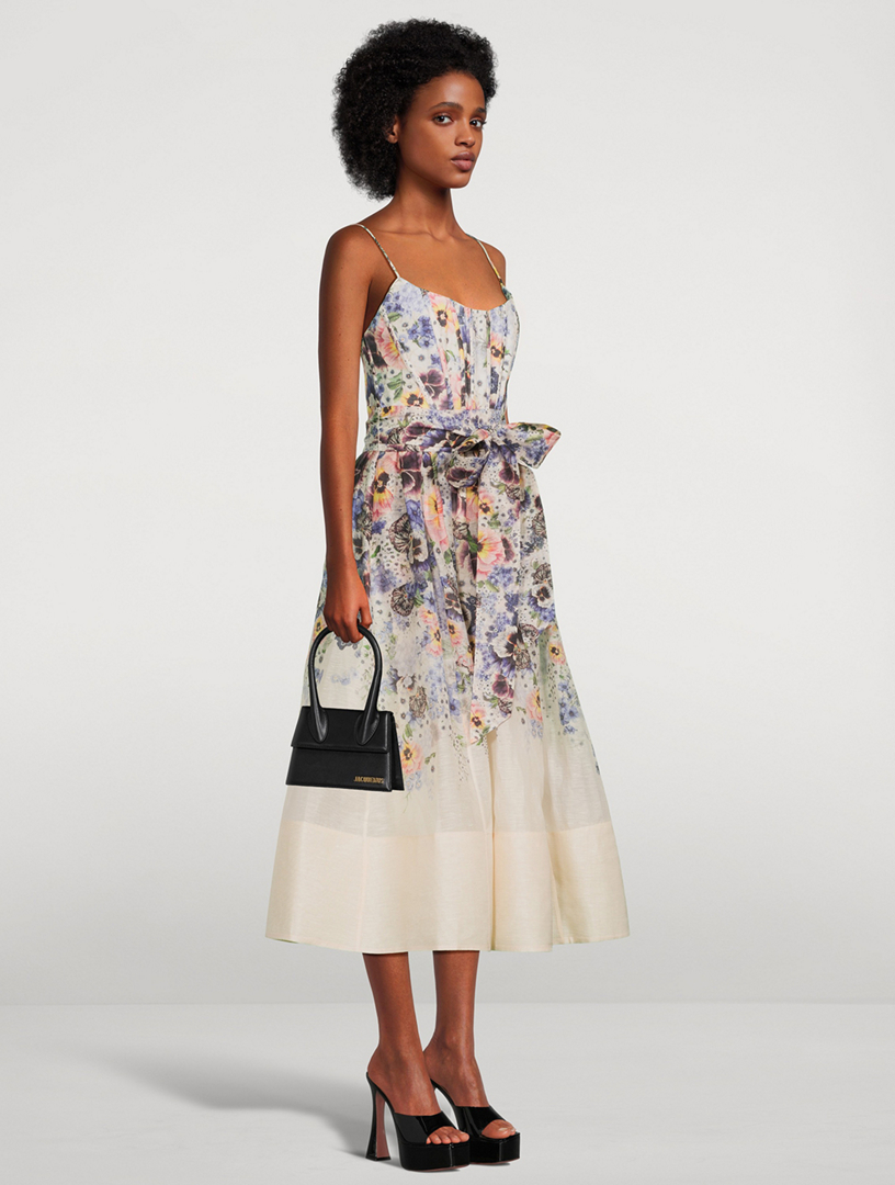 tama corset midi dress zimmermann Zimmermann Tama Corset Midi Dress
