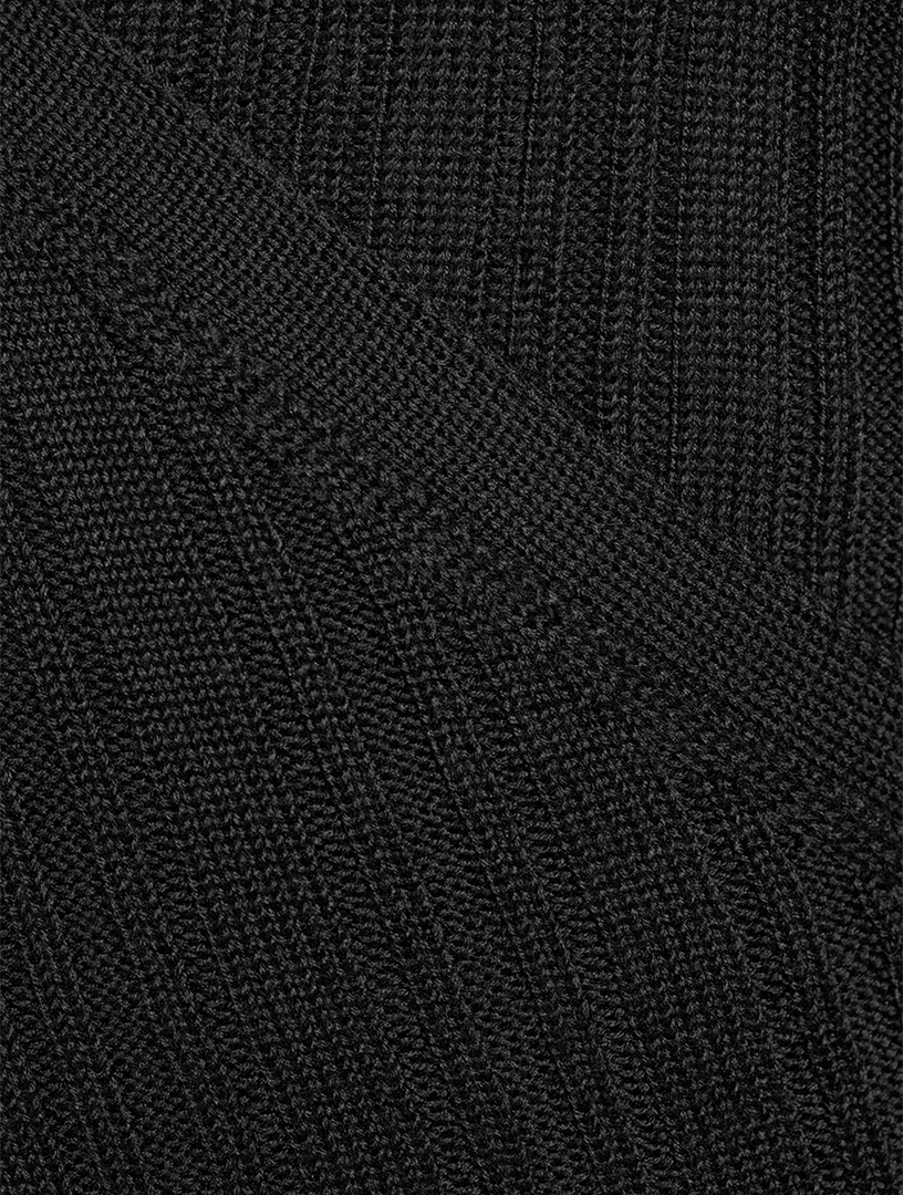 KHAITE The Bambi Silk Wrap Cardigan Holt Renfrew