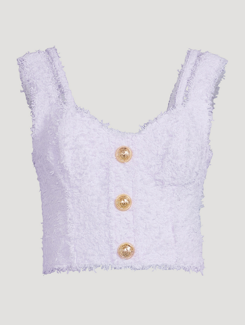 Tweed Tank Top