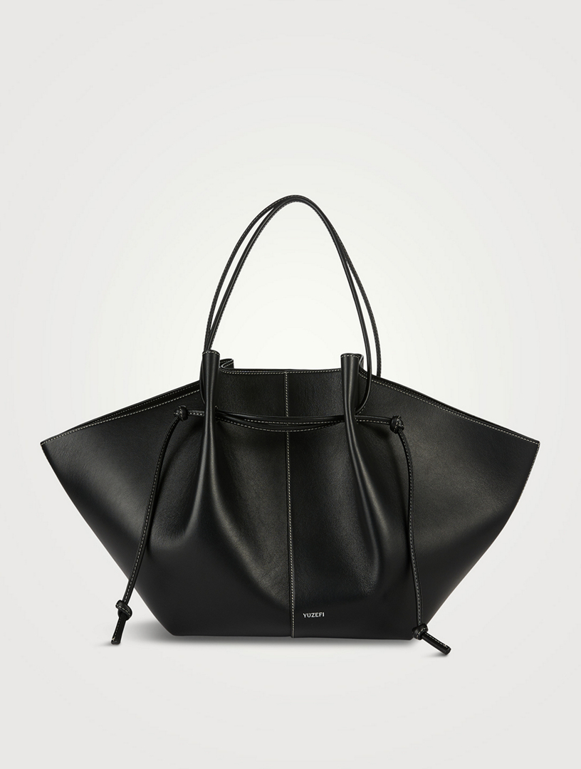 YUZEFI Large Mochi Leather Tote Bag Holt Renfrew