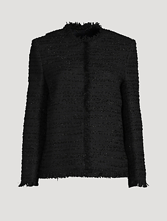 GIVENCHY Veste en tweed lurex  Noir