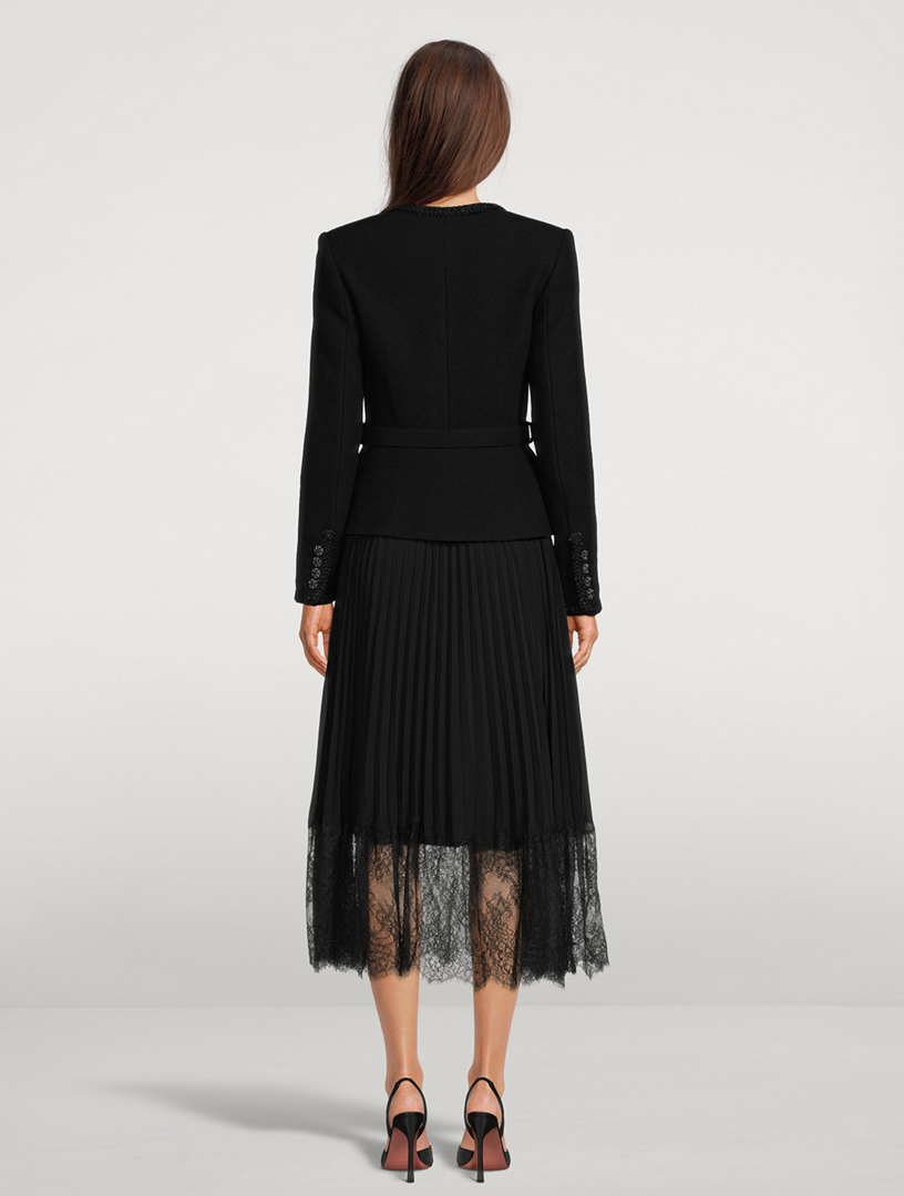 Tailored Bodice Midi Dress