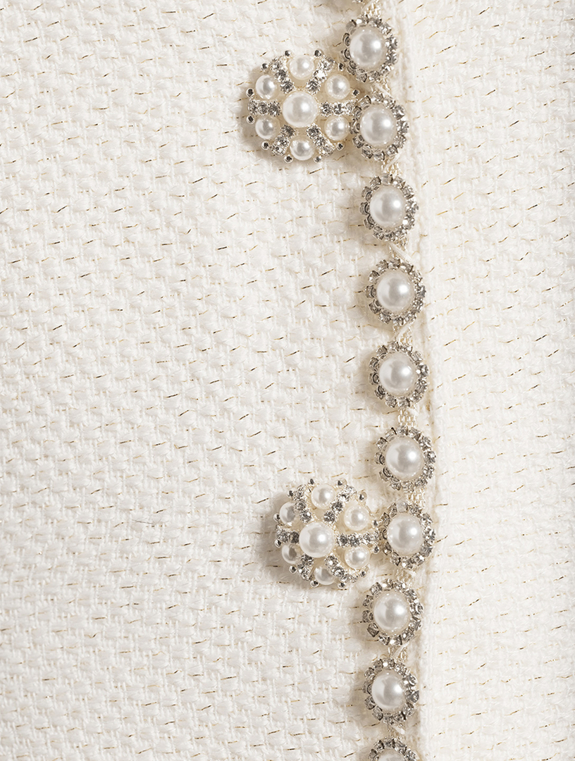 Boucle Tailored Mini Dress