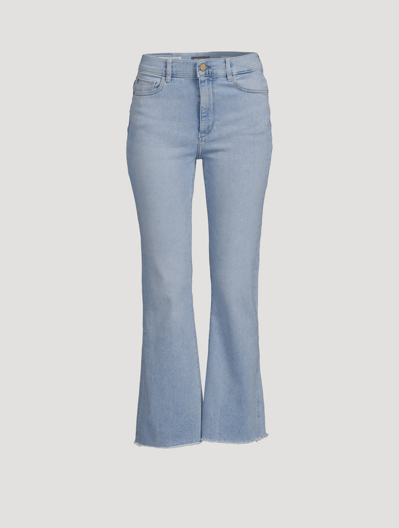 FRAME Le High 'N' Tight Wide-Leg Crop Jeans | Holt Renfrew