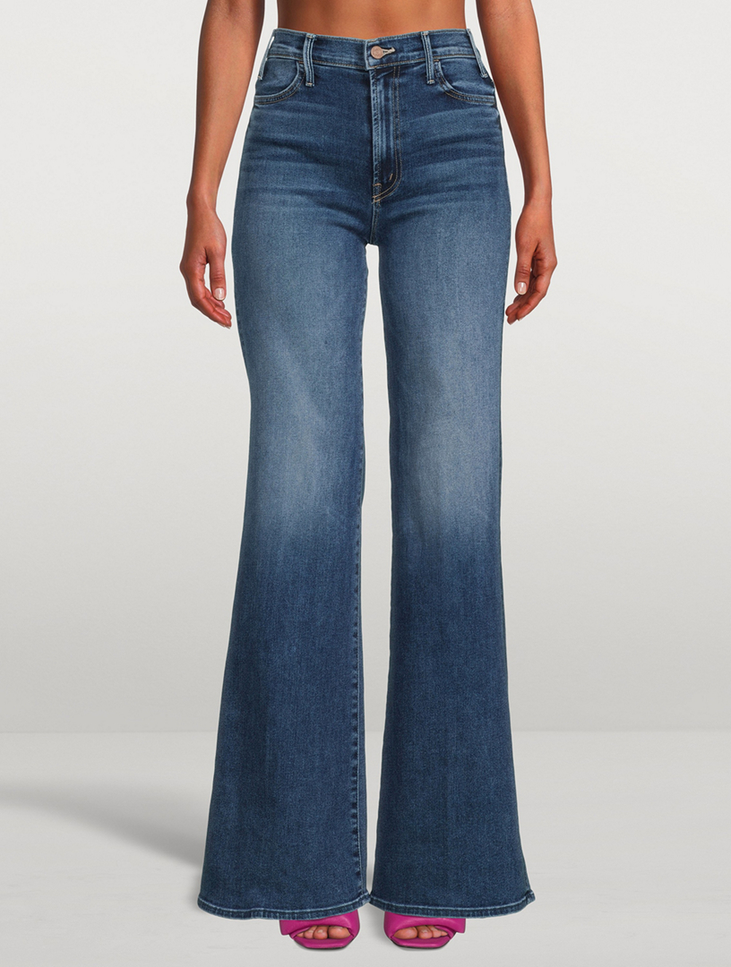 The Hustler Roller Heel Flare Jeans