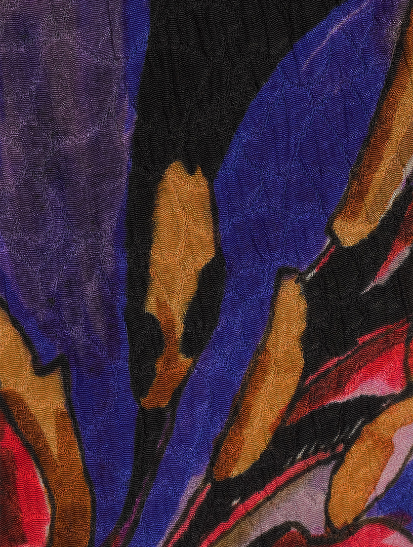 Deban Maxi Dress Giant Lilies Print