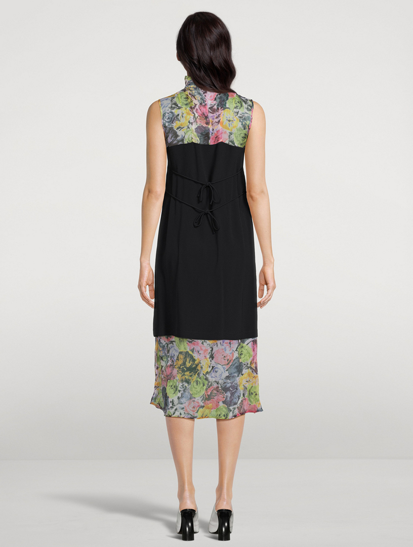 Dara Midi Dress Floral Print