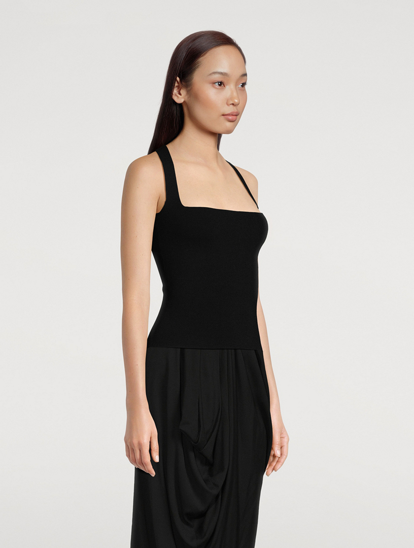 Tiny Rib-Knit Tank Top