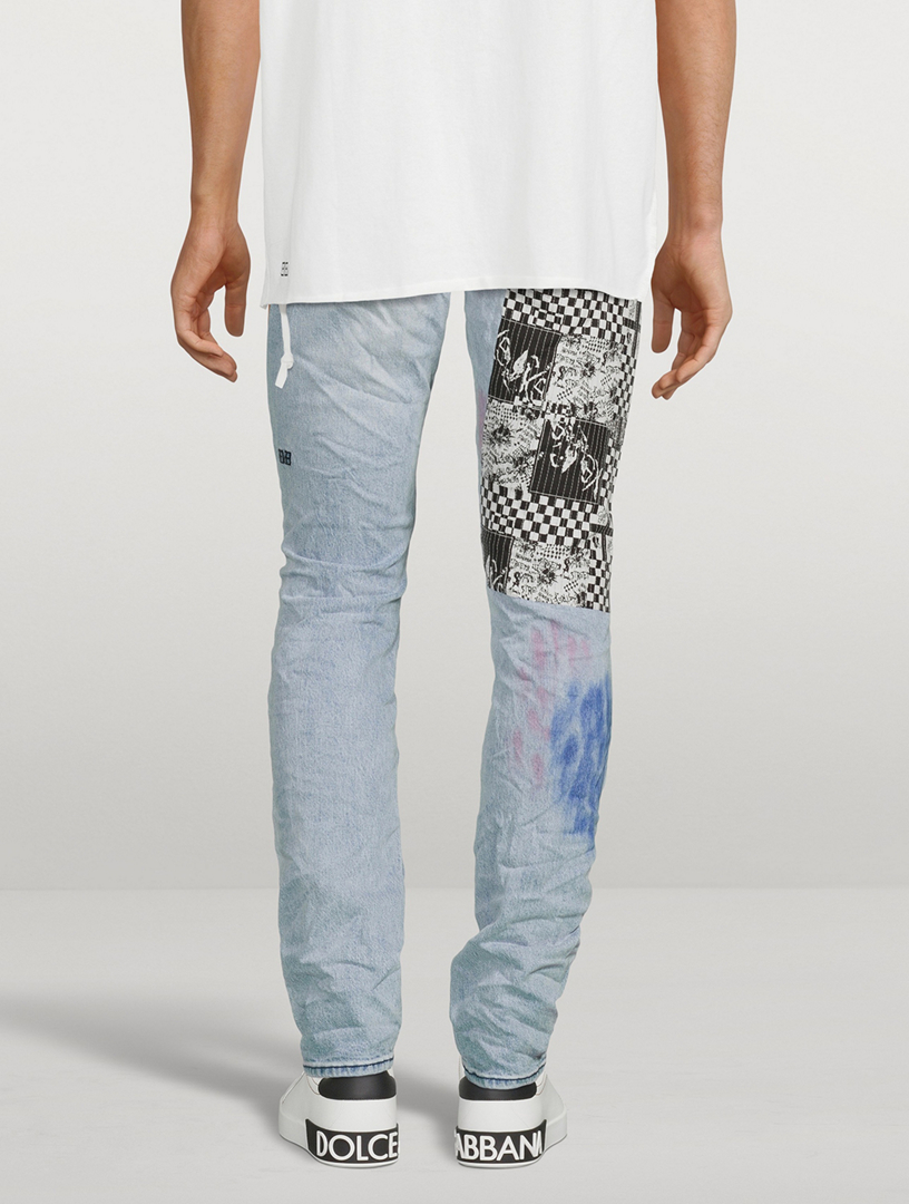 Chitch The Streets Kolor Slim Tapered Jeans