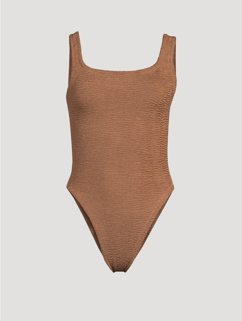 HUNZA G Squareneck One-Piece Swimsuit | Holt Renfrew