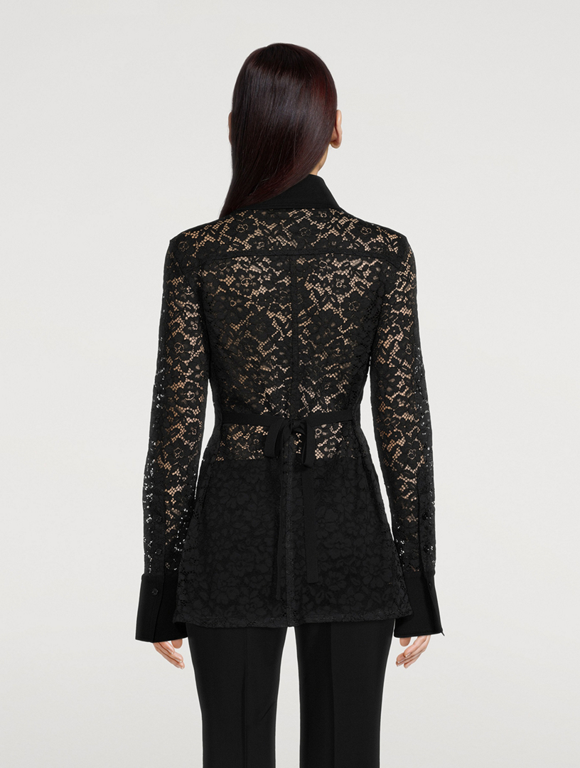 Stretch Lace Shirt
