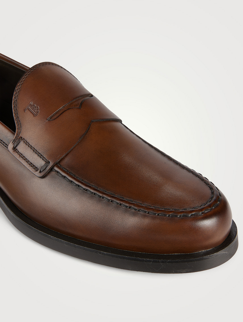 TOD'S Leather Formal Loafers | Holt Renfrew