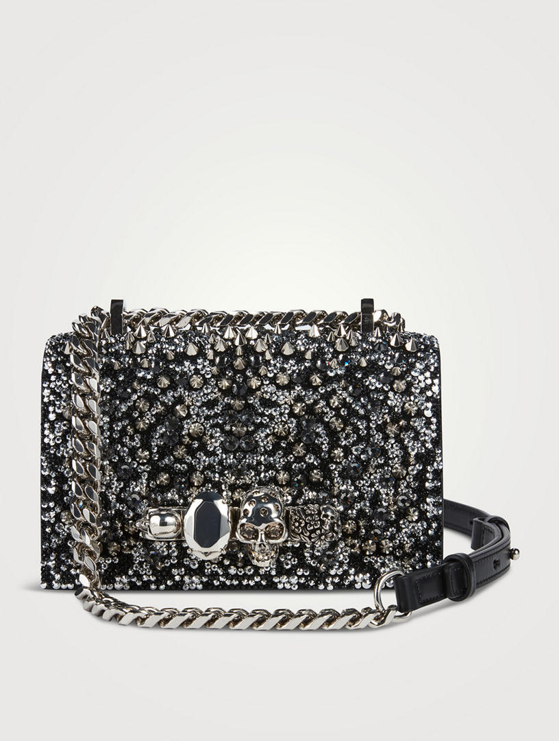 Alexander McQueen Mini Studded Leather Satchel Bag