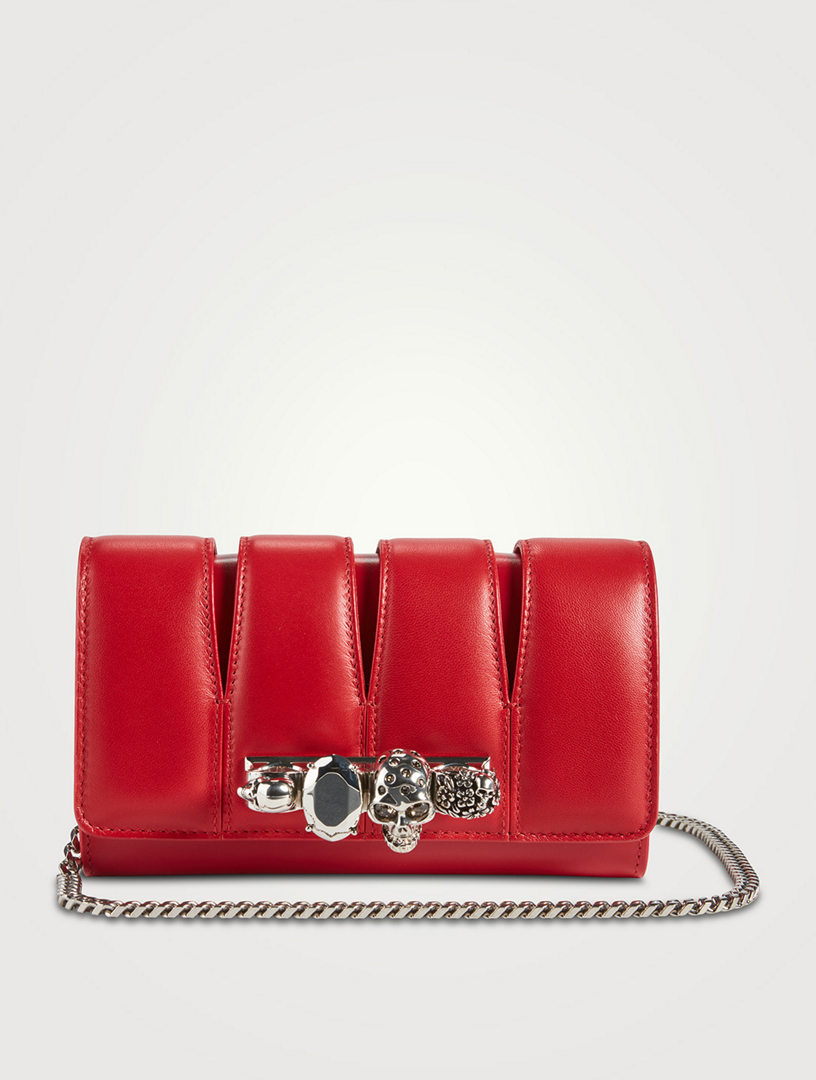 Alexander McQueen signature four-ring clutch bag - Joseph