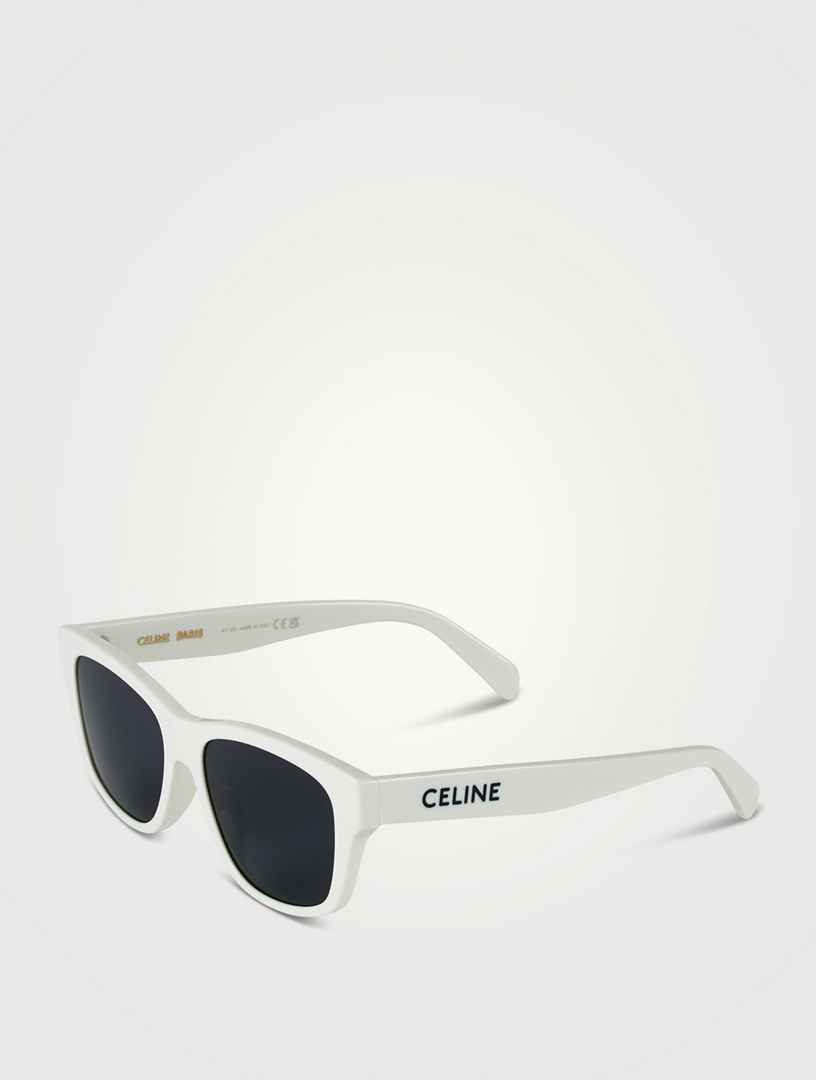 CELINE Square Sunglasses  White