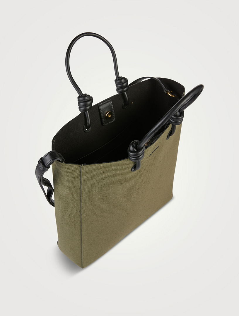 JIL SANDER Medium Giro Canvas Tote Bag Holt Renfrew